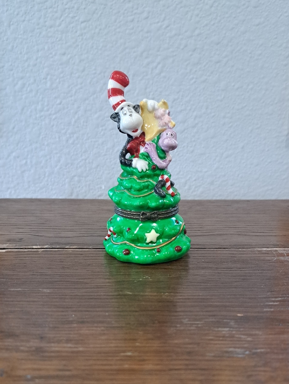 Midwest Of Cannon Falls Dr. Seuss Porcelain Hinged Trinket Box
